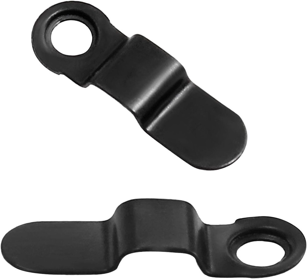 100PCS Picture Turn Button Fasteners Photo Frame Hardware, Black