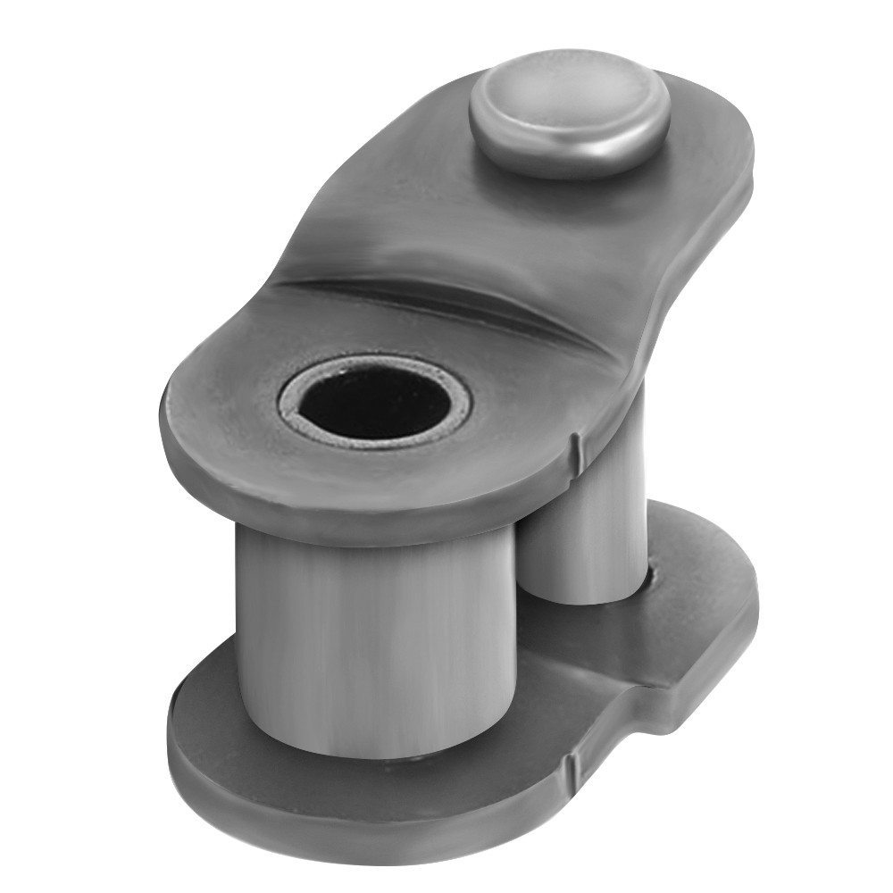 06B Offset Half Link for Roller Chain Single Strand (Qty 5)