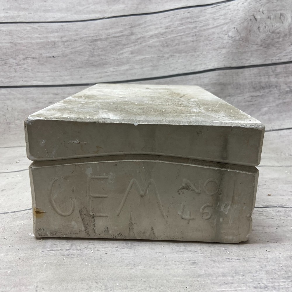 GEM Ceramic Casting Mold Oval Dish Bowl Trinket Tray #46