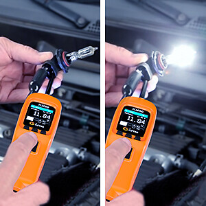 KZYEE KM50 PowerScan Electrical System 12V/24V Diagnosis Circuit Tester Tool US