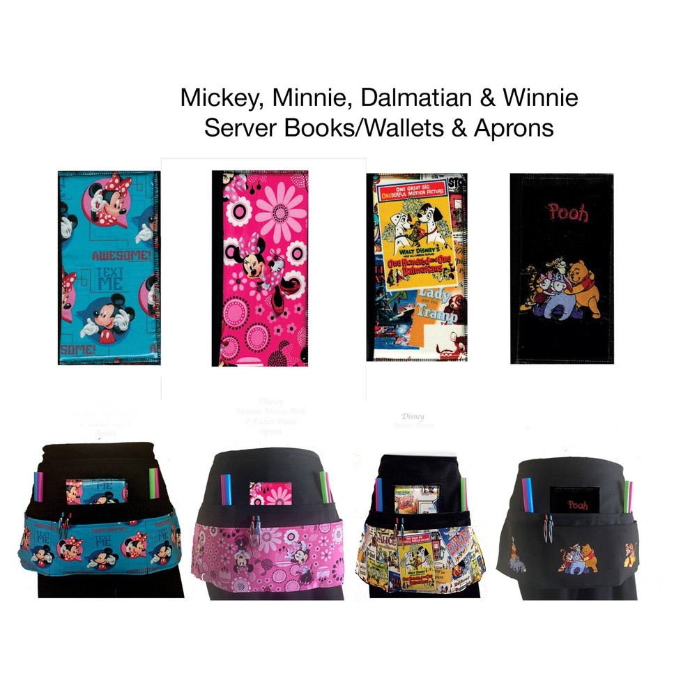 Disney Print / Server Wallet or Aprons