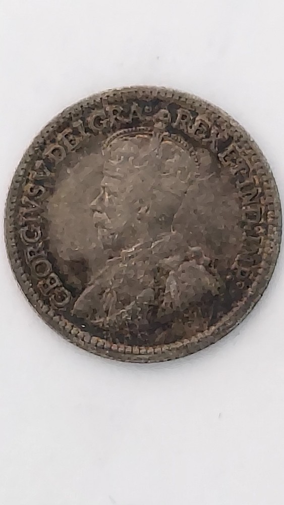 1913 Canada 5 Cent Silver. .925 Silver (#2)