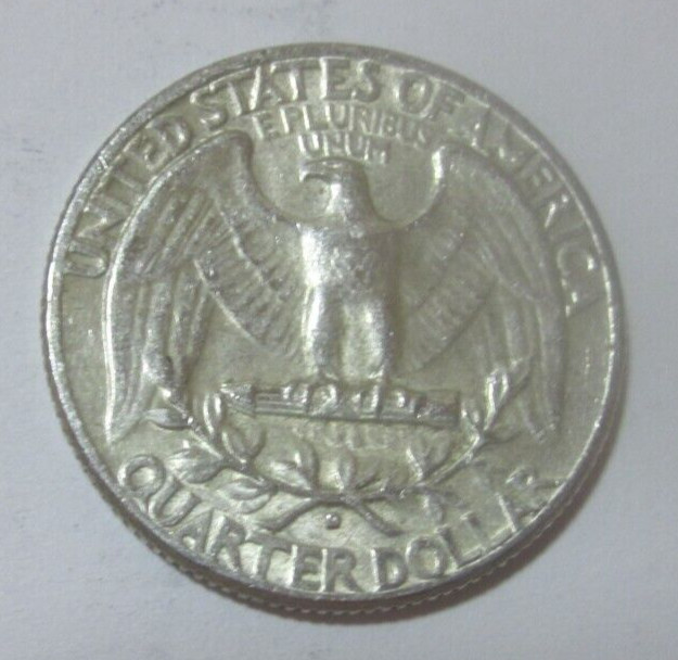 1964 D Washington Silver Quarter 90% Silver