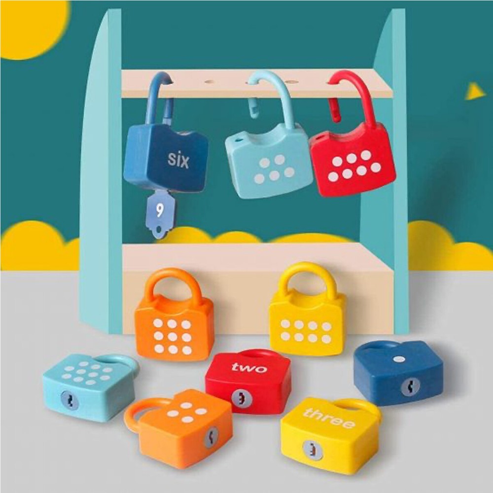 Zummy ABC Learning Lock Educational Letter Numbers Combination