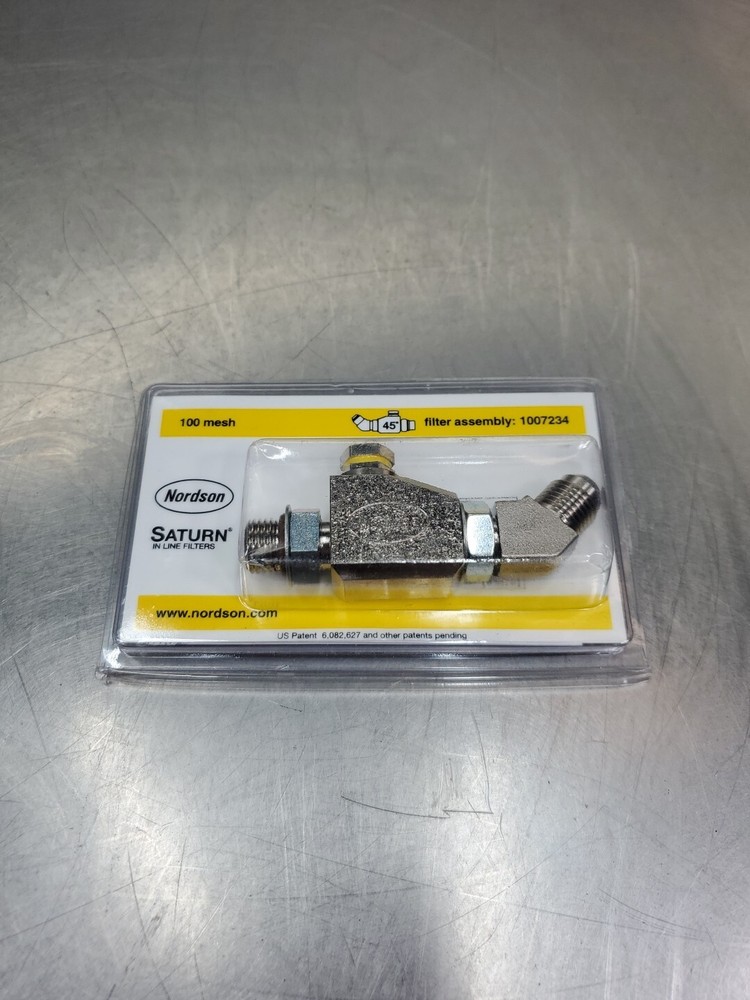 Nordson 1007234 Saturn 45-Degree InLine Filter.                           5E-31