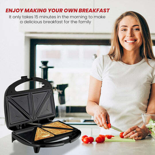 Lumme Sandwich Maker (black)