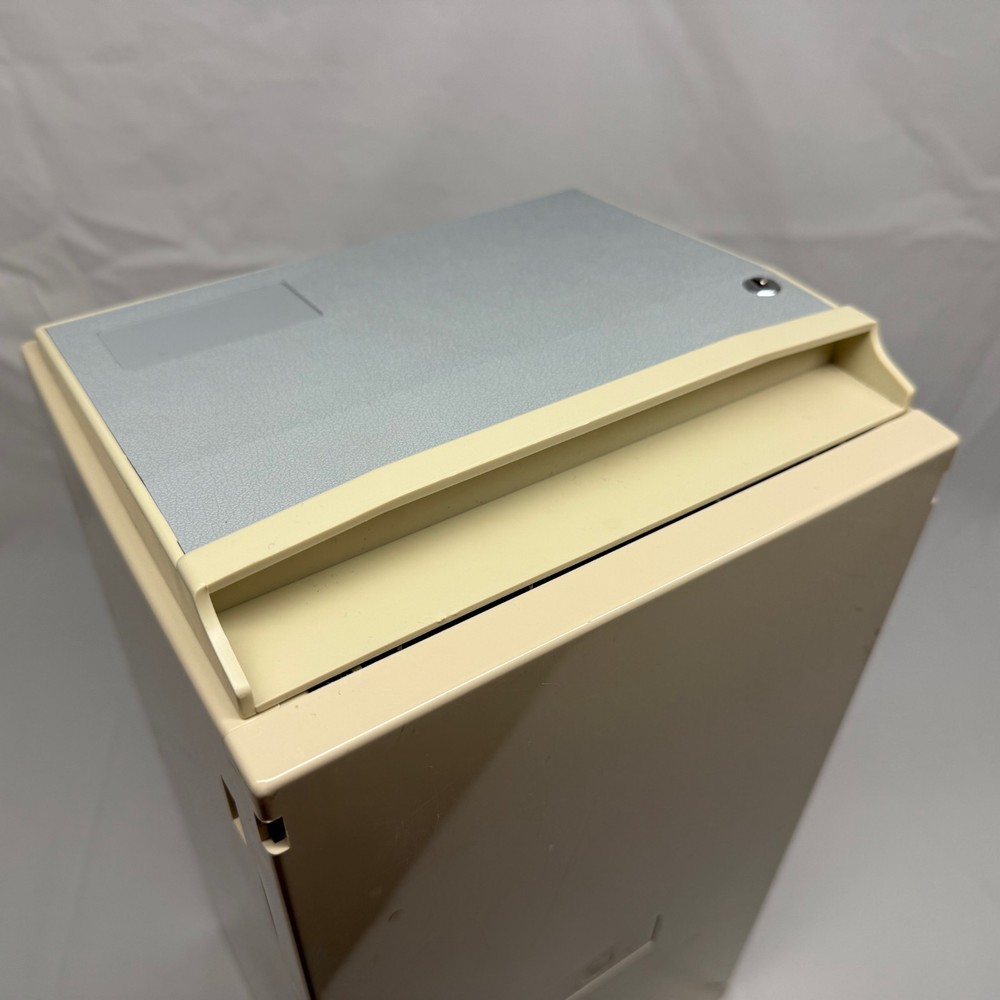 Vintage 5.25 Floppy Disk Storage Case with Key - Pengo Computer Accessories