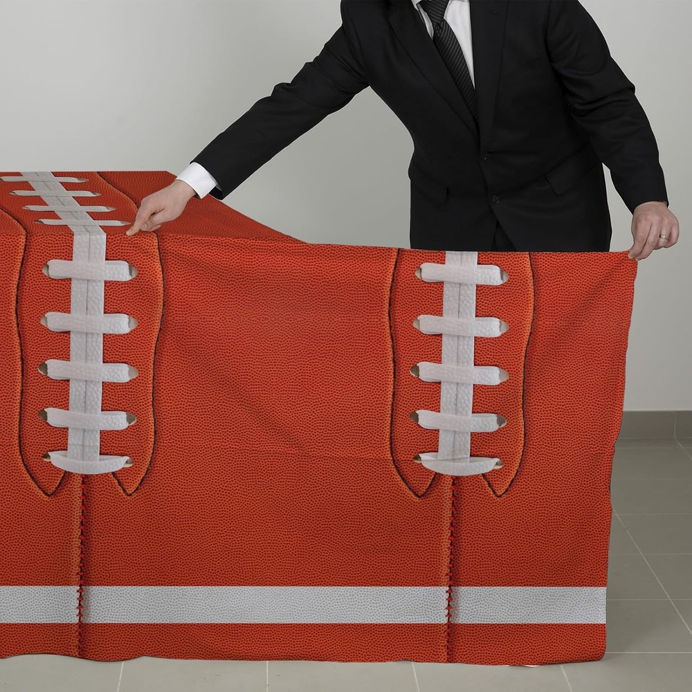 Gatherfun 2-Pack Football Decorations – 108" x 54" (Rectangular), Green
