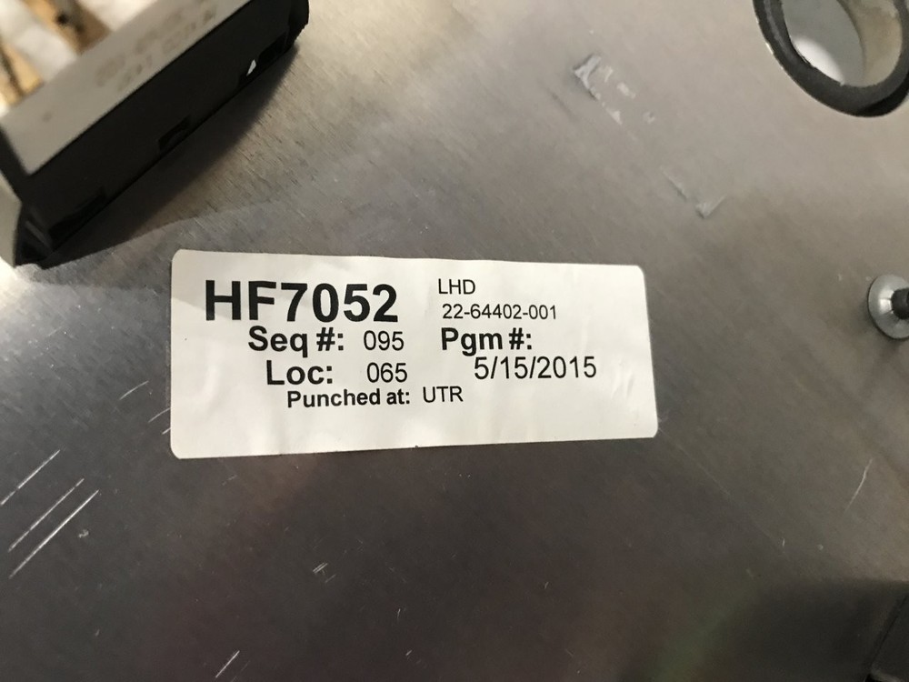 Freightliner 122SD SWITCH Dash Panel - Used | P/N HF7052