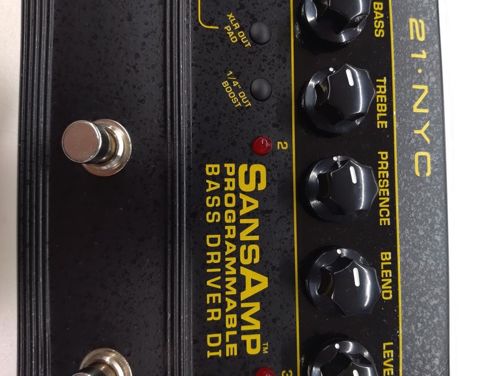 Tech 21 PROGRAMMABLE BASS DRIVER DI EFFECTOR 329082