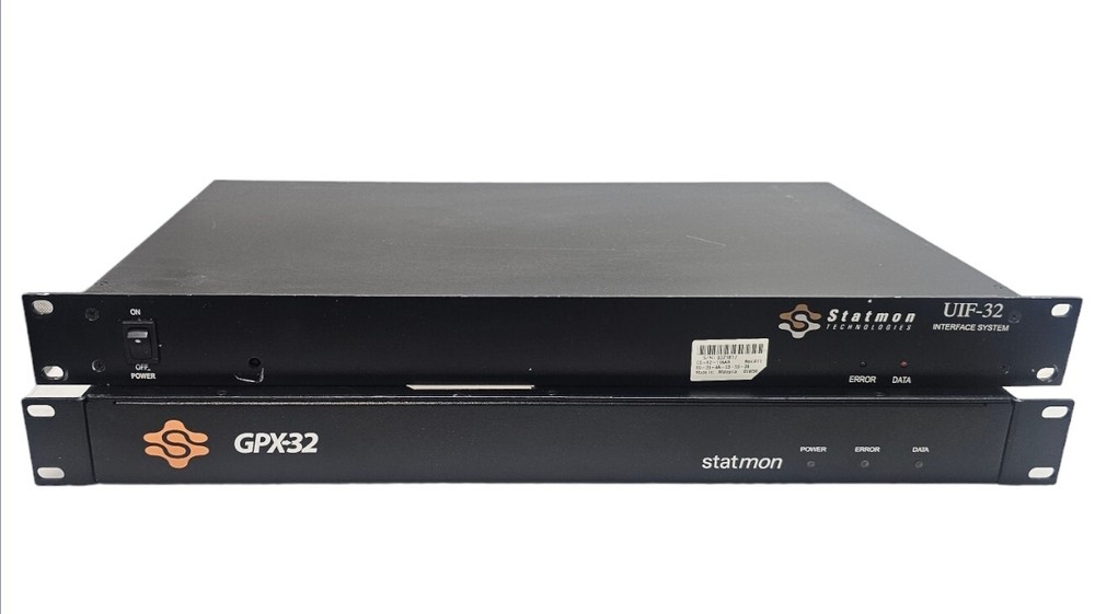 STATMON / VIDEOQUIP UIF-32 UNIVERSAL INTERFACE SYSTEM And GPX 32