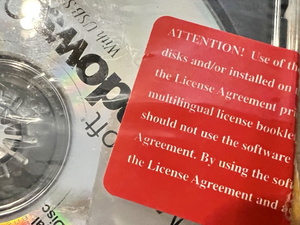 Windows 95 CD-ROM Setup Boot Disk - "Distribution with a new PC only"
