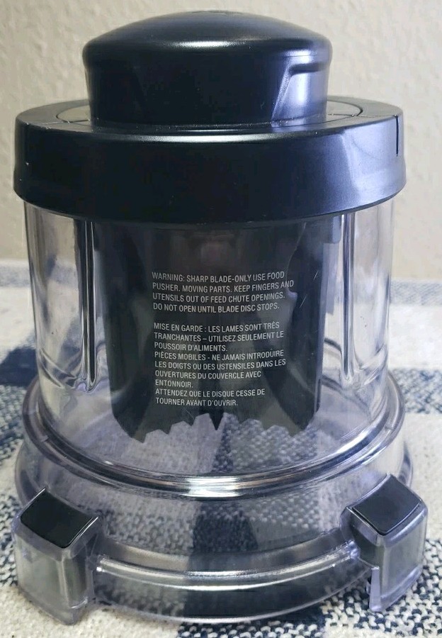 Ninja Intelli-Sense Replacement Spiralizer Feed Chute Assembly Unused Condition