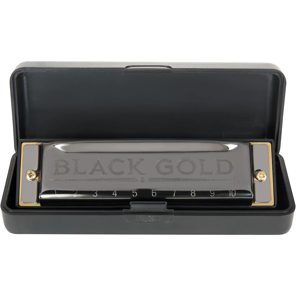 Silver Creek Black Gold Harmonica Bb