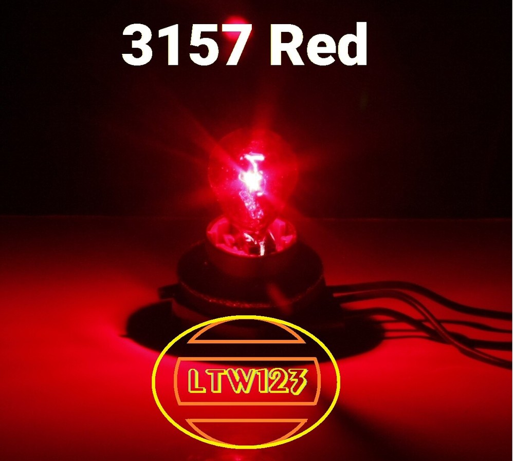 (2) 3157 RED Repl. 3057, 3357, 3457, 4157