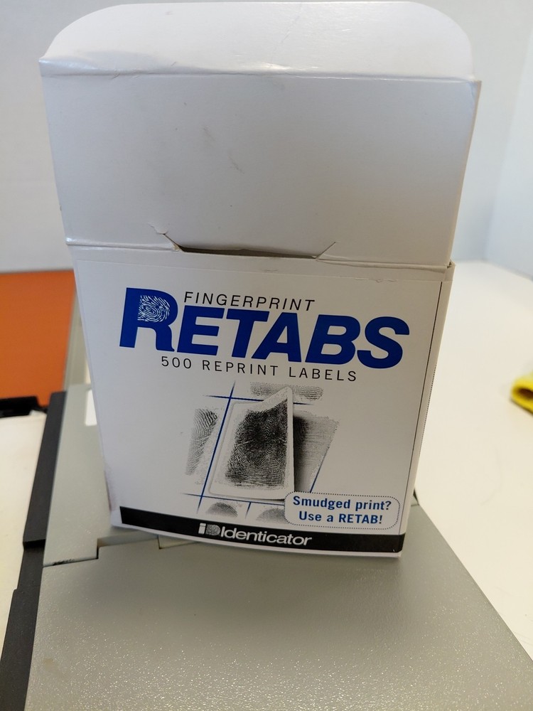 DIGIT 10 INKLESS FINGERPRINTING SYSTEM W/hard Plastic Case Untested