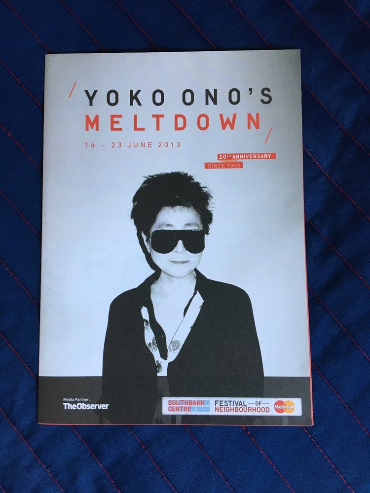 Yoko Ono's Meltdown Festival 2013 guide