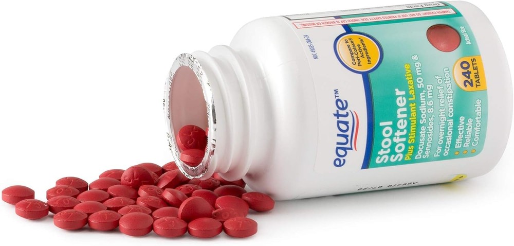 Equate - Stool Softener with Stimulant Laxative, 240 Tablets