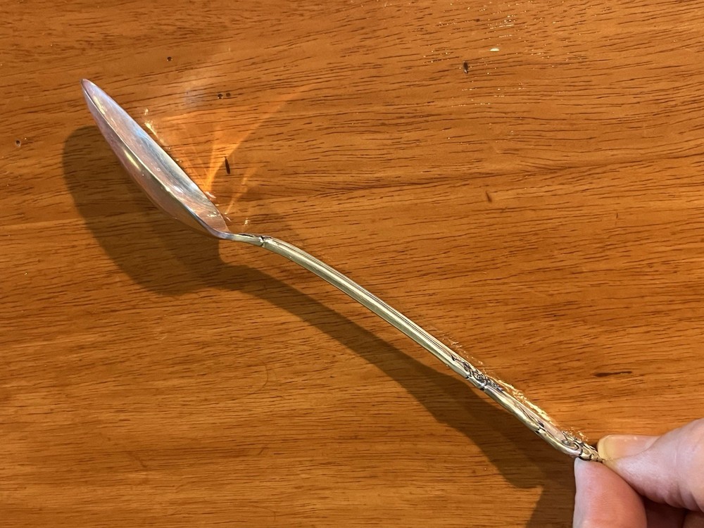 ONEIDA ~ AFTERGLOW ~ STERLING SILVER 6'' TEASPOON NO MONOGRAM .925 FLATWARE 31g