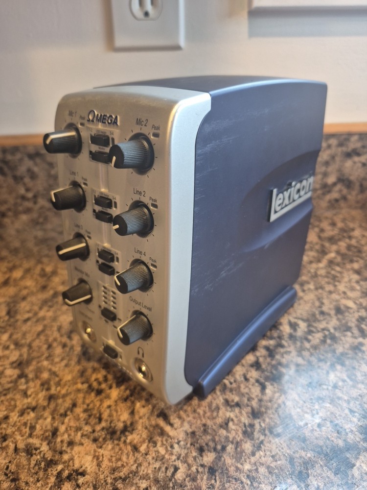 Lexicon Omega Desktop Recording Studio - No Power Adapter -