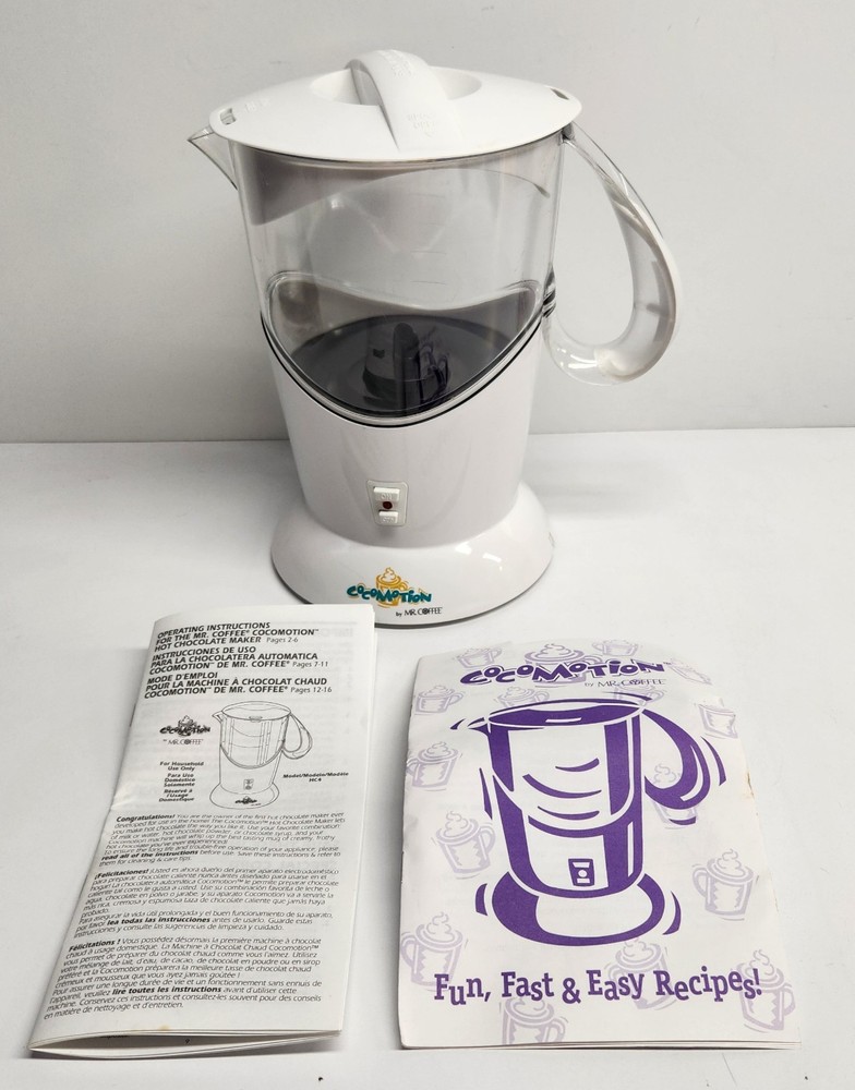 CocoMotion by Mr Coffee HC4 Automatic Hot Cocoa Maker Mixer - Tested