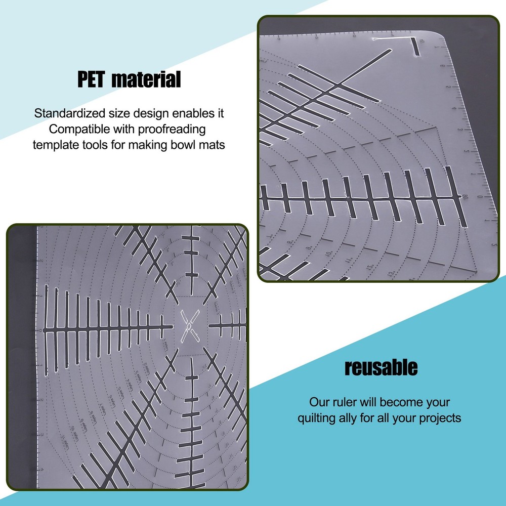 Folded Star Guide Template for Fabric, Printed Interfacing Templates Made3602