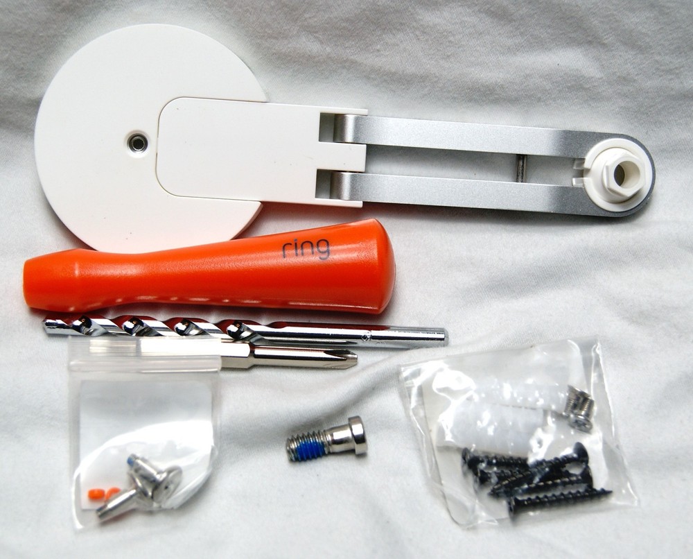 ring wall mount for stick up camera white