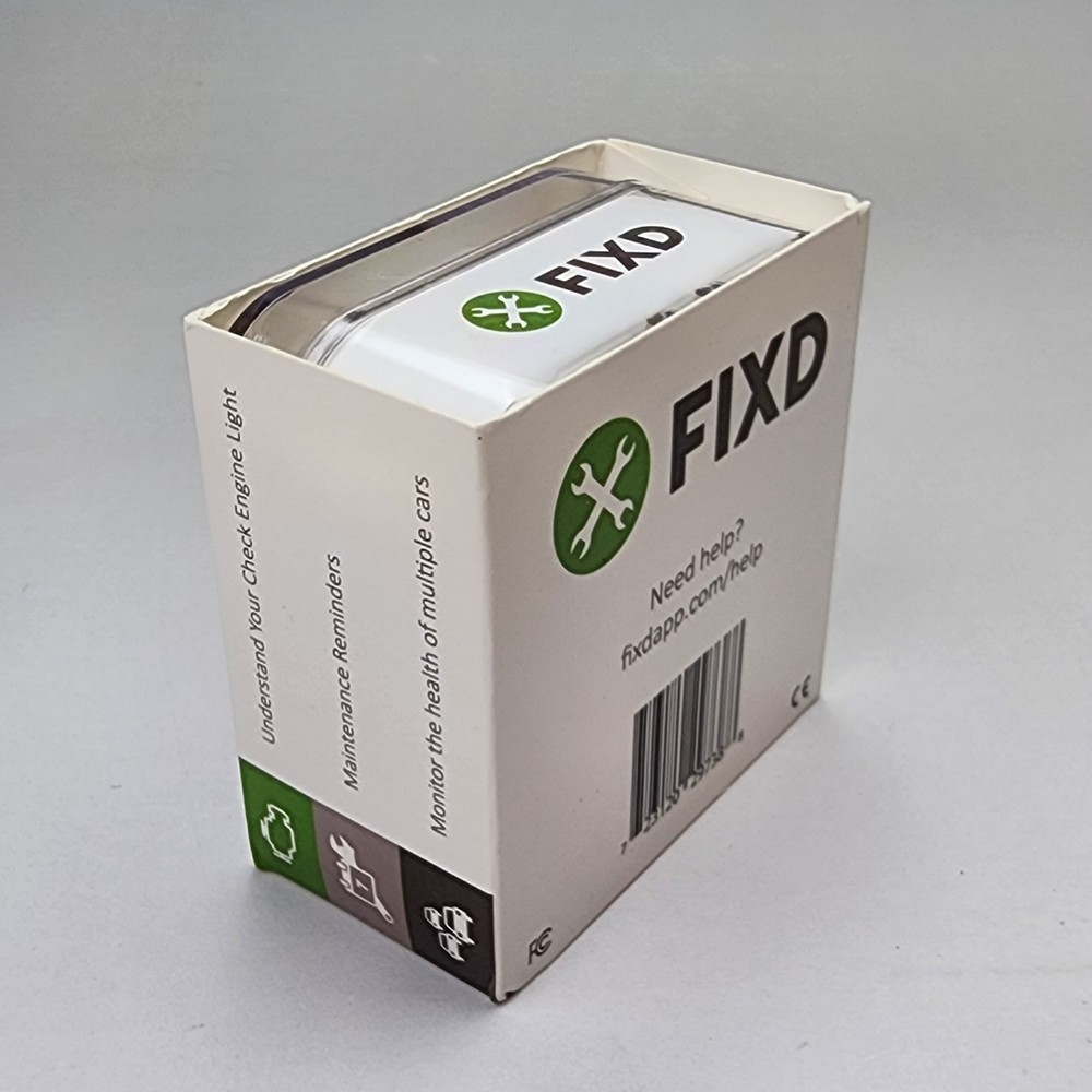 FIXD OBD-II ACTIVE CAR HEALTH MONITOR ENGINE CODE READER DIAGNOSTIC SCANNER TOOL