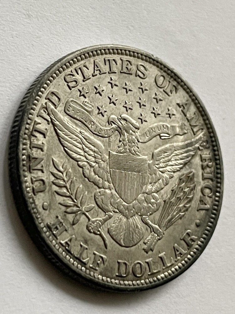 1898 P Barber Half Dollar,