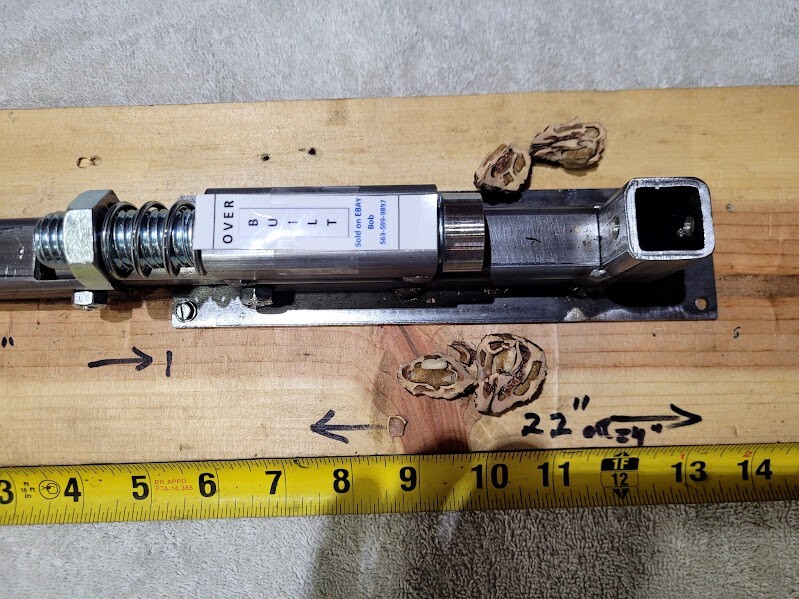Table Top Black Walnut Nut Cracker - Unpainted