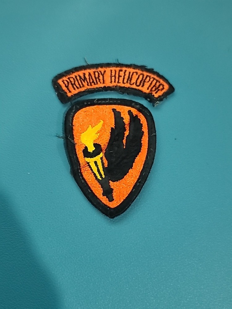Ft. Rucker-Primary Helicopter Training Command Patch & Tab-Off Uniform-Vietnam*