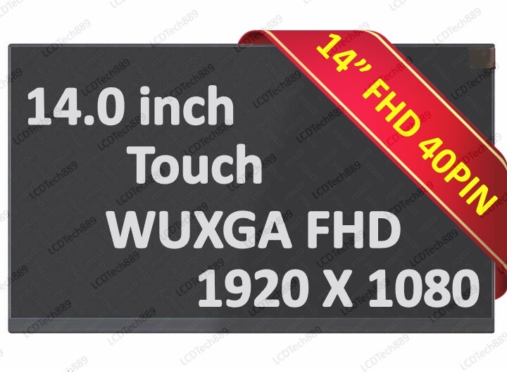 LP140WFB-SPF4 LP140WFB(SP)(F4) 14" IPS Touch LED LCD Screen with Touch Function