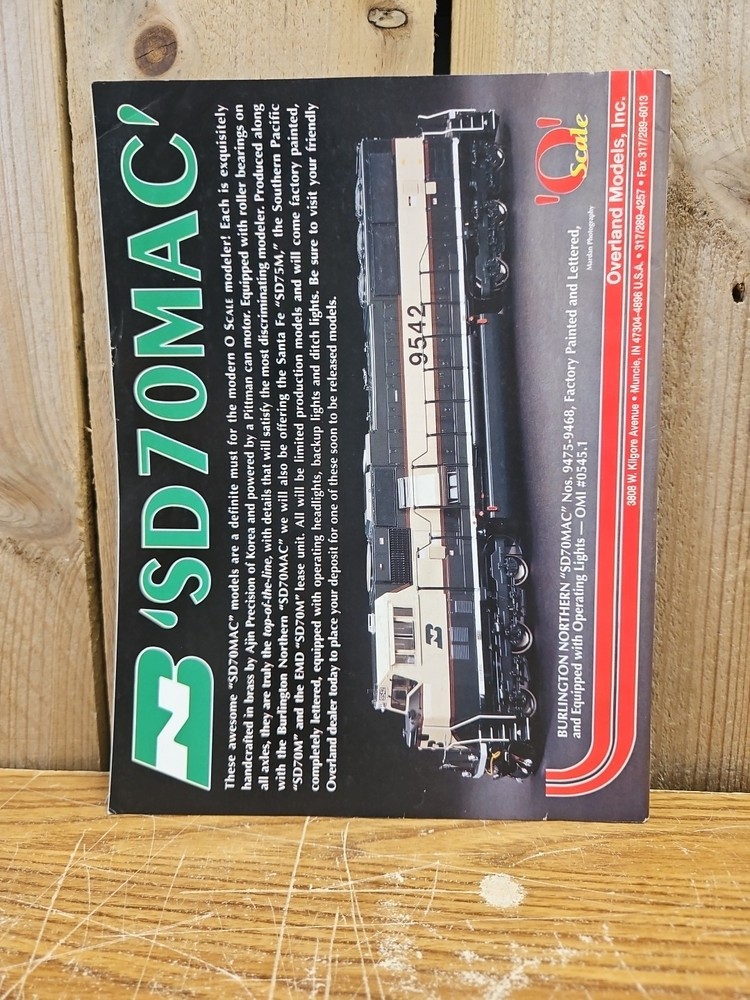 Vintage Mainline Modeler Magazine January 1996