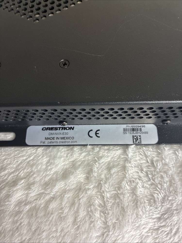 Crestron (DM-NVX-E30) DM NVX 4K60 4:4:4 HDR Network AV Encoder (6511506)