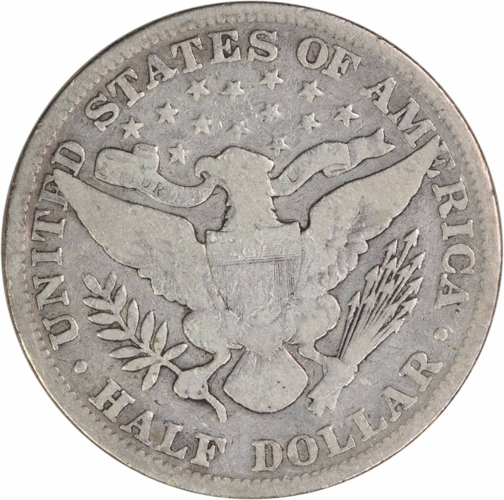 1894 Barber Silver Half Dollar VG Uncertified #103