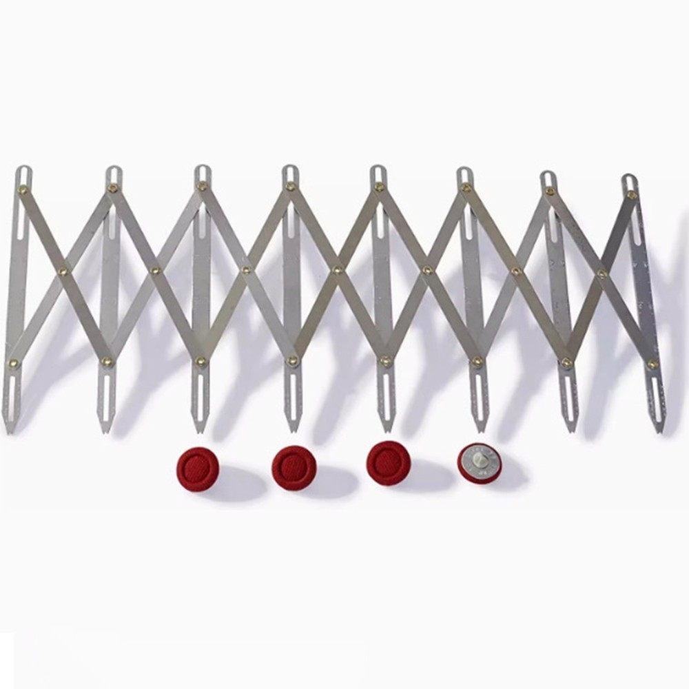 Practical Buttonhole Spacer Sewing Gauge for Quick Sewing Measurements
