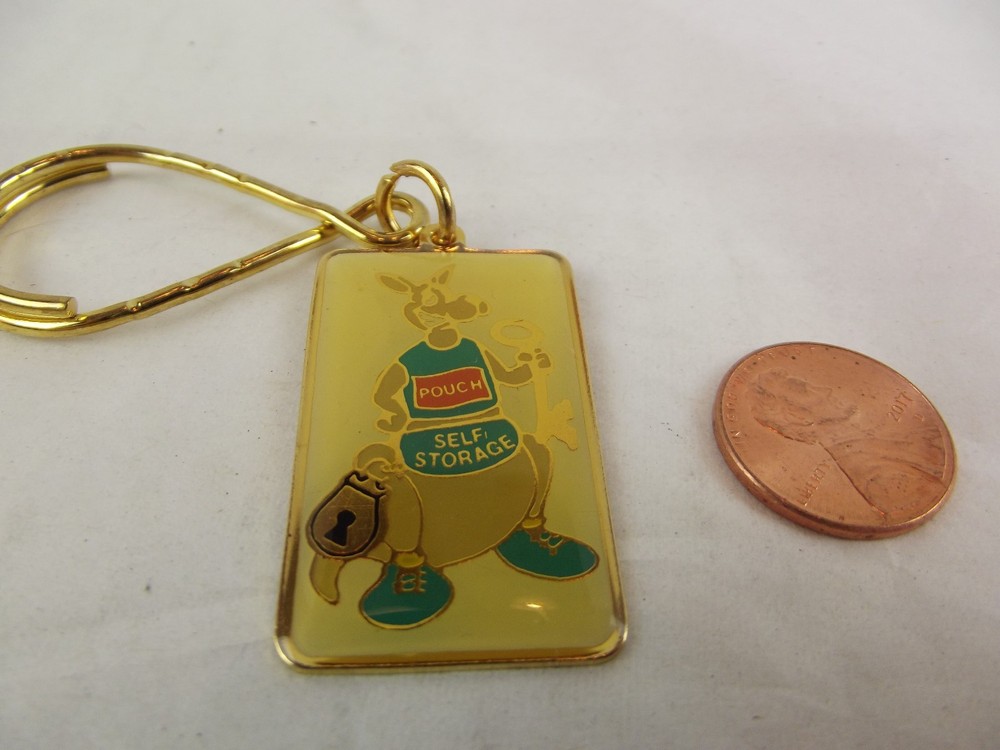 Pouch Self Storage Key Chain Kangaroo El Monte CA