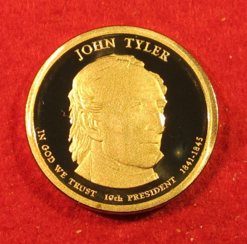 2009 S Proof John Tyler Presidential Dollar - Uncirculated