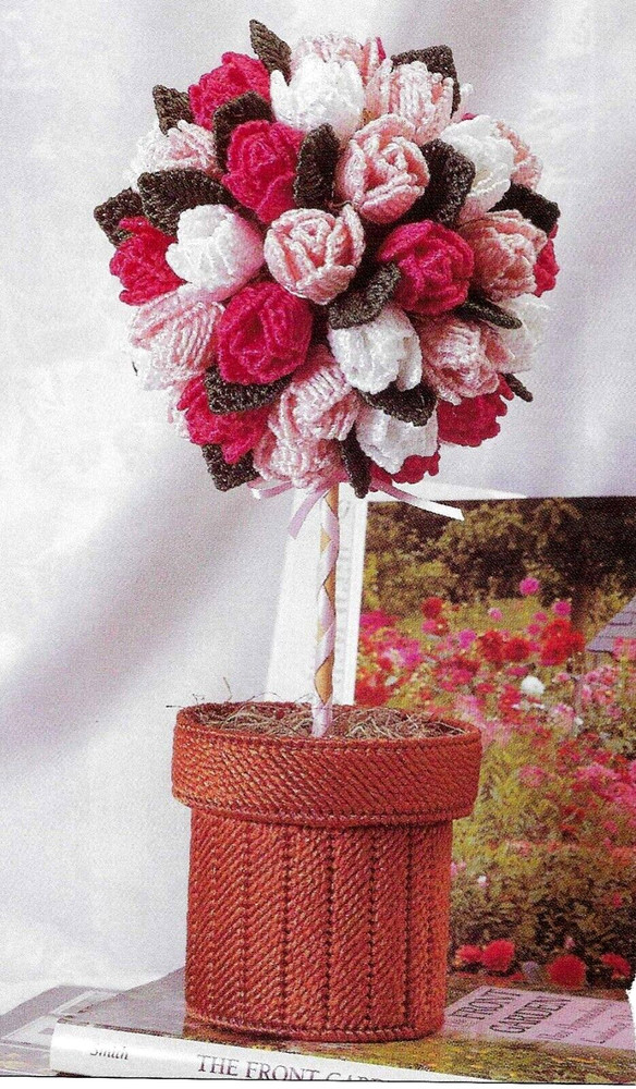 LOONS STUDY SET + TOPIARY TREE -------- PLASTIC CANVAS PATTERNS