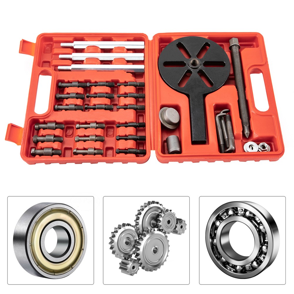 21-Pack 3 Jaws Bearing Puller Inner Hole Puller Removal Disassemble Tool Sets