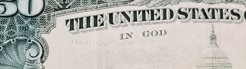 1990 50 dollar bill Multiple errors