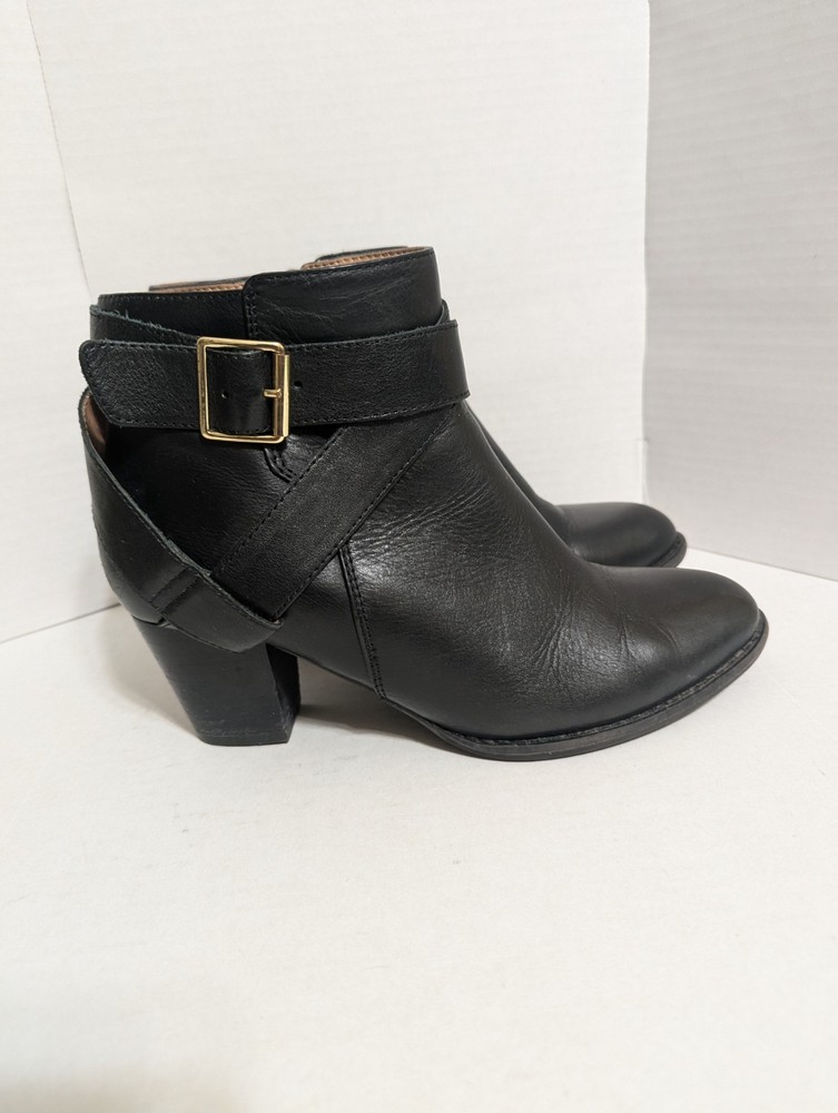 Vionic Women's Size 7 Trinity Side Zip Heel Ankle Boots,