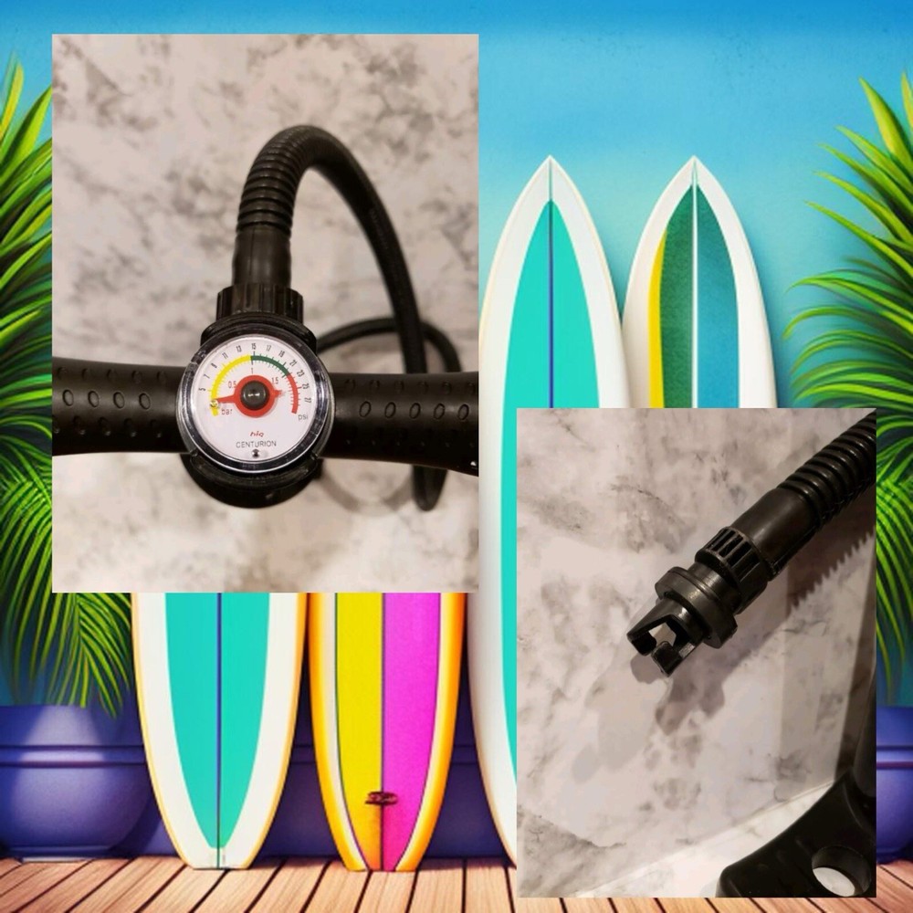 Inflatable stand up paddle board pump
