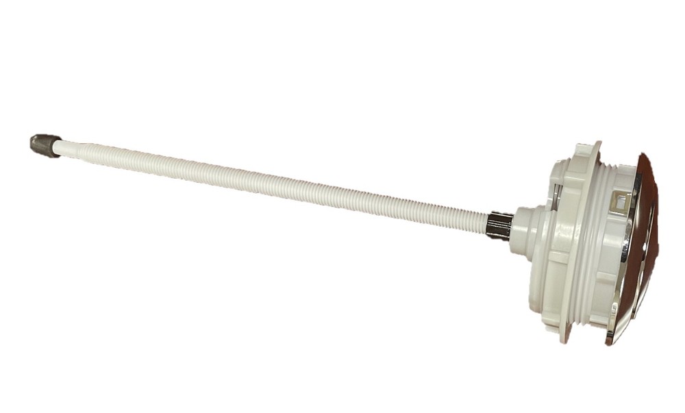 Toilet Push Button for Single Flush Valve, Chrome 58mm Button