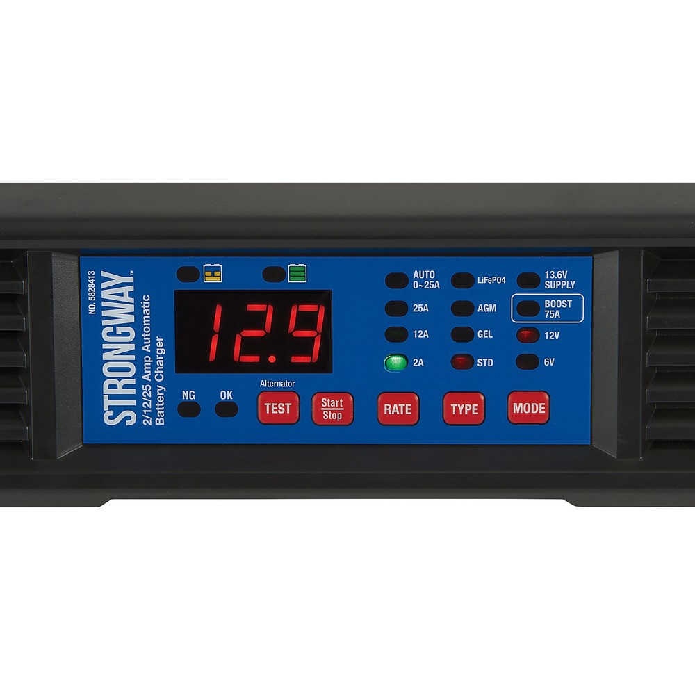 Strongway 25 Amp Bench Charger/100 Amp Engine Booster