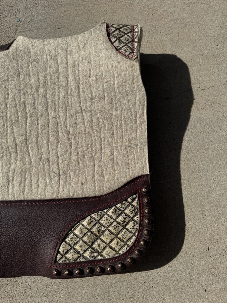 Reinsman Wool Saddle Pad 30x30