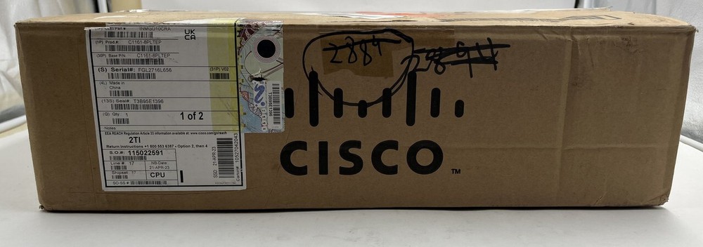 CISCO C1161-8PLTEP INTEGRATED SERVICES ROUTER