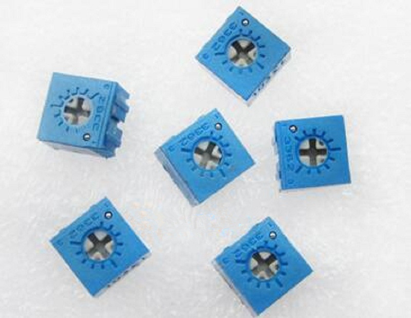 5 pcs 3362P 2K ohm Potentiometer Adjustable Multiturn Trimmer Variable