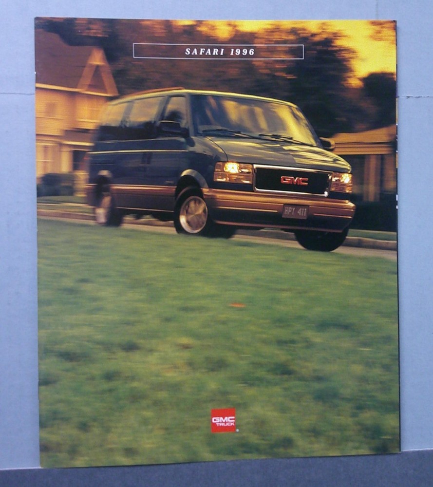 1996 GMC Safari Sales Catalog