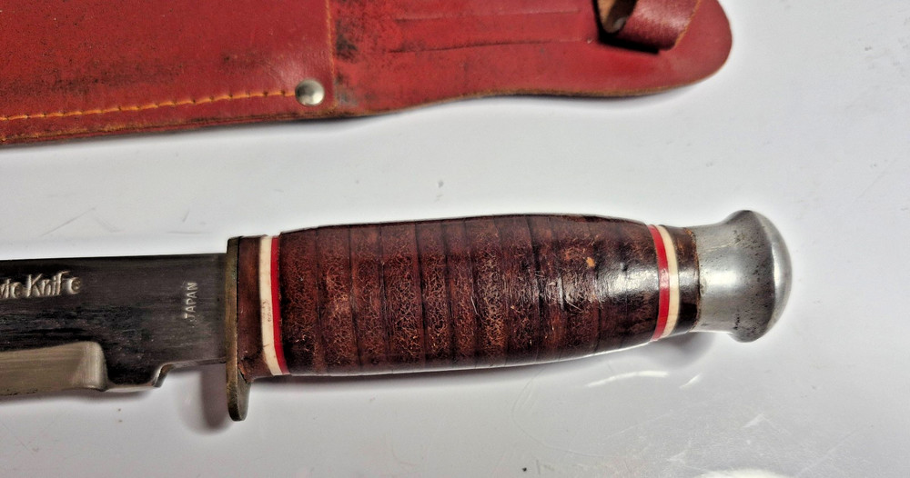 ORIGINAL BOWIE KNIFE/ SHEATH CASE JAPAN